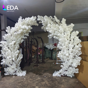 ซุ้มดอกไม้ประดิษฐ์สีตามสั่ง LEDA ซุ้มดอกซากุระสำหรับงานแต่งงาน ซุ้มทางเข้าสำหรับงานอีเว้นท์ ของตกแต่งงานแต่งงาน - Product Image 5