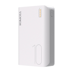 <span class=keywords><strong>ROMOSS</strong></span> SENSE 4 Mini 2 USB พาวเวอร์แบงค์มือถือ,10000MAh ไมโคร Usb แบบพกพาและอัจฉริยะและ Type-C 5V 2.1A - Product Image 2
