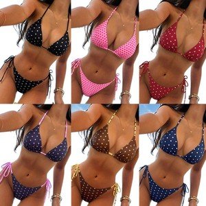 Traje de Baño Bikini para Mujer 2026, Bikini Sexy con Estampado de Puntos, Traje de Baño de Diseñador, Bikini de Lujo para Mujer - Product Image 6