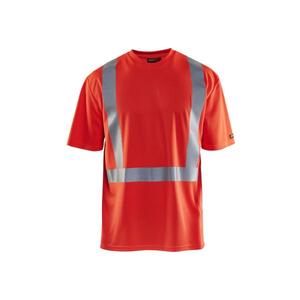 Blaklader-เสื้อยืดยูวี338210115500ม. ชุดทำงาน HI-VIS 7330509429440สีแดง Hi-Vis - Product Image 1