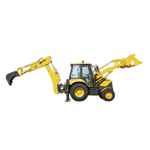 SDLG B877F 8 Ton Hot Sales UK 4x4 4 Wheel Drive Backhoe <b>Loader</b> with Engine Gearbox Pump - Product Image 3