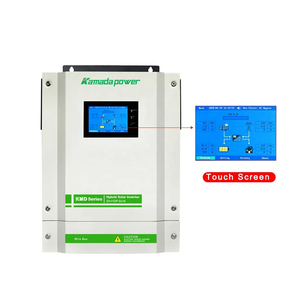 Onduleur <span class=keywords><strong>solaire</strong></span> hybride KMD MPPT 5-15KW triphasé double sortie 240V AC onde sinusoïdale pure avec stockage d'énergie - Product Image 2