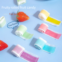 Nouvel Arrivage de Bonbons Viral Roll Ups, Assortiment de Bonbons Gélifiés Fruités, Sucrés et Moelleux, Bonbons Polyvalents, Vente en Gros