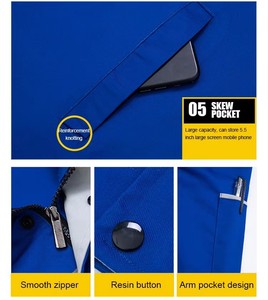 Abbigliamento da lavoro industriale con <span class=keywords><strong>Logo</strong></span> personalizzato abbigliamento estivo termico traspirante in diversi colori - Product Image 3