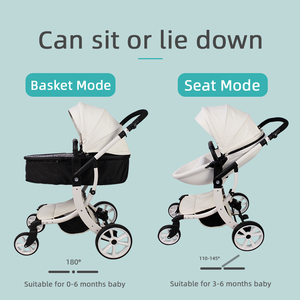 <span class=keywords><strong>Passeggino</strong></span> per Bambini in Lega di Alta Qualità, Passeggini Multifunzione Personalizzati, Carrozzina di Alta Qualità con Ruote Grandi - Product Image 4