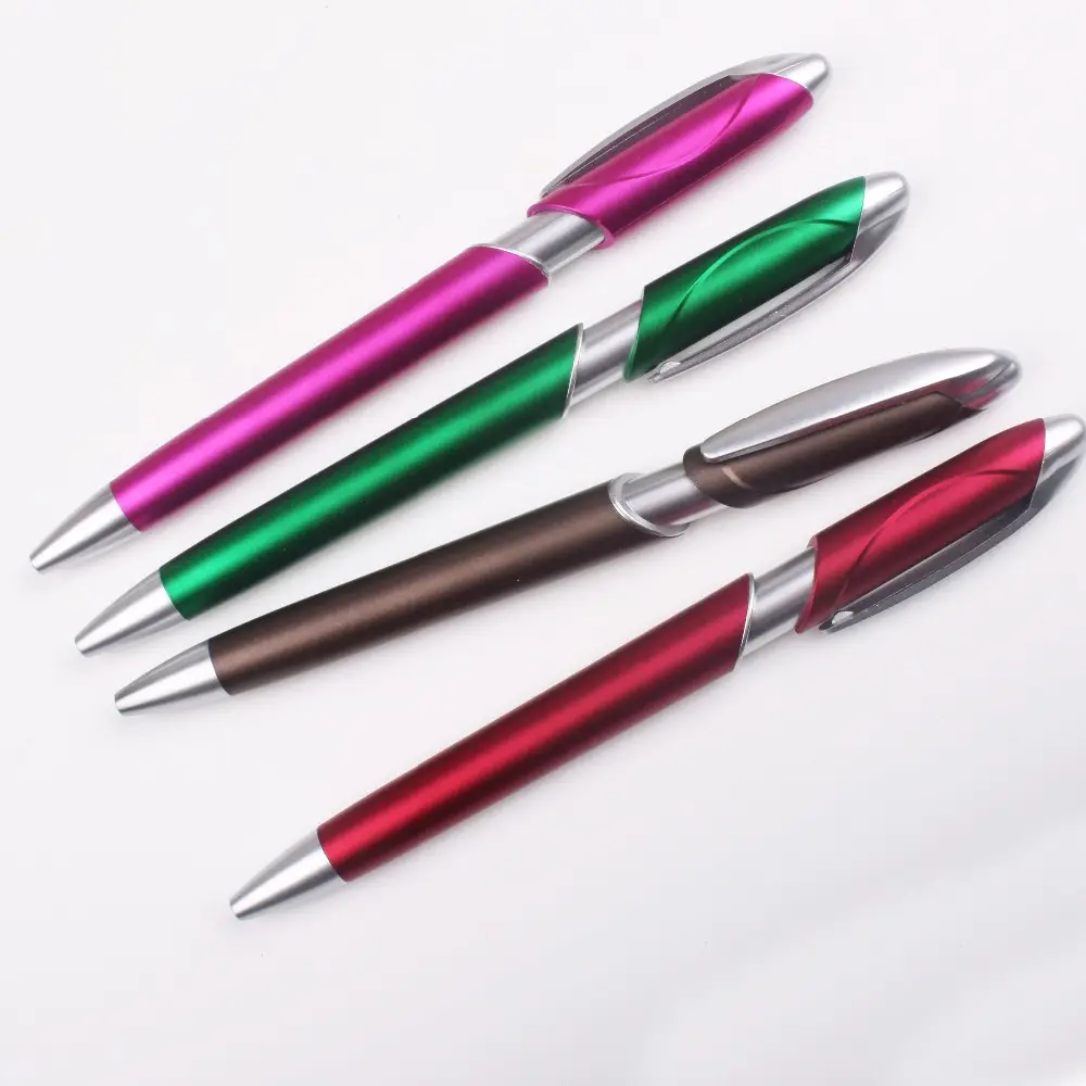 Красочные баррель специальный офисный поставщик шариковая ручка с цанговым механизмом рекламных подиумов ручка
