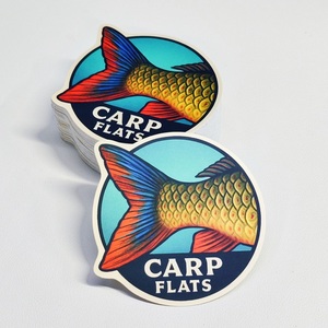 Custom Waterproof Individual Die Cut Promotion Gift Promotion Car Water Bottle Laptop Sticker Decal - Product Image 5