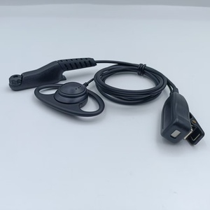 Radio bidirectionnelle filaire avec écouteurs à anneau en D, kit mains libres, haut-parleur PTT, étanche IPX-4, câble renforcé, <span class=keywords><strong>Motorola</strong></span> MXP600 R7 ION APX - Product Image 1