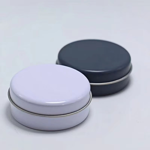 Wholesale Factory Direct Custom Small Round <b>Empty</b> Tin Cans Lip Balm Small Mini Metal Tin Box Tin <b>Jars</b> - Product Image 4