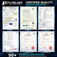Absorbeur de fumée pour imprimante 3D Pure-Air PA-FS400 Mobile IoT Smart certifié CE pour l'impression 3D de métaux SLM