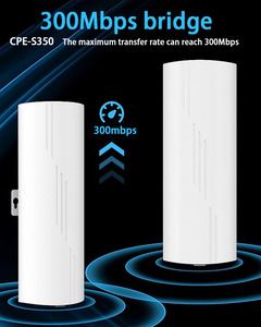 Ngoài trời không thấm nước không dây cầu 5.8G 300Mbps RJ45 cổng 3km dài phạm vi điểm đến điểm AP - Product Image 5