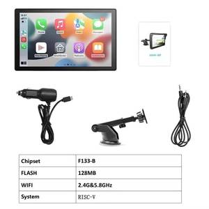 Portable 9inch PND Wireless Carplay BT 5.0 FM Radio and <b>Player</b> Multimedia Electronic Accessories Car Global Positioning System - Product Image 2