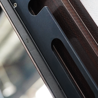 Portes pivotantes d'entrée principale en acier de sécurité modernes et de haute qualité, personnalisées pour les maisons résidentielles extérieures