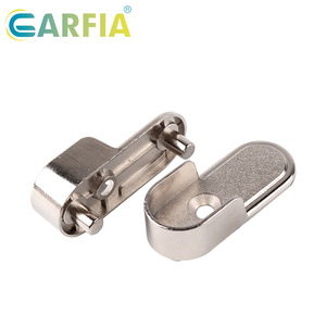 Soportes Resistentes para Barra de Armario con Acabado en Níquel de 16 mm, Soporte para Armario <span class=keywords><strong>Garfia</strong></span> YT004 - Product Image 4
