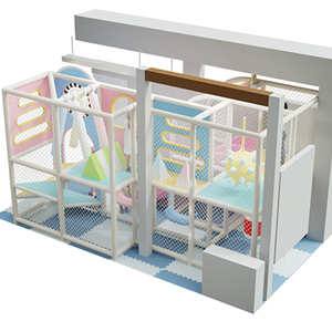 Solución Llave en Mano: Equipo de Juego Modular Seguro para Niños Pequeños, con Mini Tobogán y Escalones de Escalada para Área Infantil de Centro Comunitario - Product Image 4