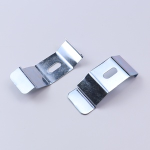 Curtain Rod <strong>Bracket</strong> Butterfly Clip Accessories <strong>Venetian</strong> <strong>Blinds</strong> Shade Shutter Track Mounting Hanging Spring Metal Wall <strong>Bracket</strong> - Product Image 4