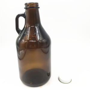 Home Brew <span class=keywords><strong>แก้ว</strong></span>เบียร์สีเหลืองอำพัน,<span class=keywords><strong>เหยือก</strong></span>น้ำสำหรับทำเบียร์ขนาด1000มล. ความจุ32ออนซ์พร้อม<span class=keywords><strong>ฝา</strong></span>โลหะสีดำ - Product Image 5