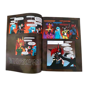 Vente en gros de livres de bandes dessinées personnalisés pour adolescents, illustrés en couleur, avec des histoires de mangas pour enfants - Product Image 4