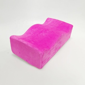 100% polyester mới Ergonomic thiết kế xe Ghế văn phòng Đệm gối kích thước lớn Bộ nhớ bọt miếng đệm ghế - Product Image 3