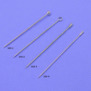 ที่เสียบค็อกเทล FULUDA ขนาด 11 ซม. ทำจากโลหะ สำหรับเครื่องดื่มมาร์ตินี่ อุปกรณ์บาร์ ไม้คนค็อกเทล ลูกบอลเสียบผลไม้ ทำจากสแตนเลส 18/8 304 - Product Image 2