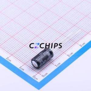 ตัวเก็บประจุอิเล็กโทรไลต์อะลูมิเนียมแบบ Through-Hole รุ่น ECRE06124R7M251P00 ขนาด D6.3xL12 มม. 4.7uF 20% 250V ขา 2.5 มม. - Product Image 2