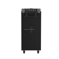 360W grande puissance W-KING K20PRO chariot portable intelligent sans fil hifi alimenté woofer boîte de son système pa TWS Bt 5.0 haut-parleur Woofer