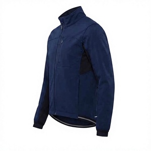 Chaqueta de Ciclismo de Invierno Oree Retail Personalizada con Logotipo Frontal, de Softshell, Spandex, Térmica, Reflectante, Impermeable, Cortavientos, de Manga Larga para Hombre - Product Image 3