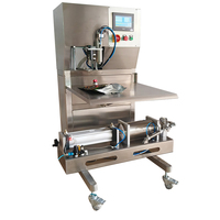 3L Automatische siroop- en sapvulflesmachine met zaadjes, zuiger, Bag-in-Box vuller