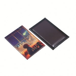 Best Sale Custom Photo Magnets Low Moq Souvenir Gift Tin <b>Fridge</b> Magnet - Product Image 6