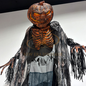 Decoraciones de Interior para <span class=keywords><strong>Halloween</strong></span> de Terror Modelo de Calabaza Metálica Animatrónica Eléctrica para Casas Embrujadas Centros Comerciales Parques de Aventura - Product Image 2