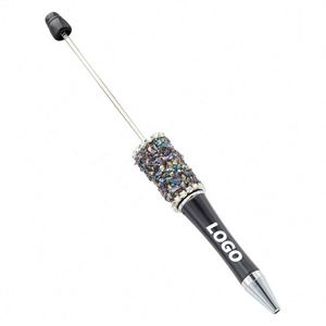 DIY Crystal <b>Beaded</b> Pens for Girls - Creative Craft <b>Plastic</b> <b>Beaded</b> Pens - Cute Promotional Gift Ideas - Product Image 1
