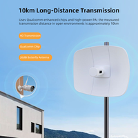 Easyboost WB5830L 300M Pont sans fil sectoriel haute puissance longue portée IEEE 802.11a/n Niveau de protection IP65 Réseau extérieur