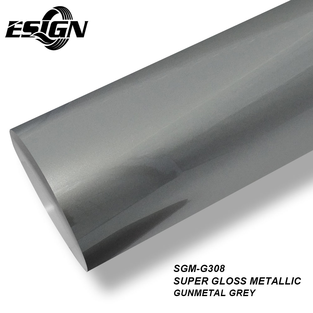 Gris gunmetal métallisé super brillant