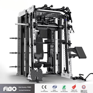 Rack de Sentadillas Metálico Comercial Plegable <span class=keywords><strong>Multifuncional</strong></span> para Gimnasio <span class=keywords><strong>en</strong></span> Casa, Máquina Smith y Rack de Press de Banca para <span class=keywords><strong>Entrenamiento</strong></span> Integral - Product Image 6