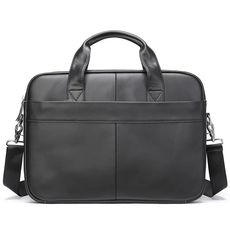 High End Custom Leather Men Business Briefcases Portfolio Handmade Lawyer Briefcase Laptop Messenger Bag