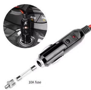 سلك تمديد ولاعة السجائر من 1 إلى 2 مع مقبس 12 فولت و24 فولت ومحول طاقة للسيارات - Product Image 5