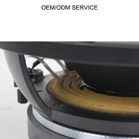 Haut-parleurs de milieu de gamme HYANKA HMS92100C OEM ODM 10 pouces pour voitures, woofer de voiture en fibre de carbone, RMS 300W, haut-parleurs de milieu de gamme en vente