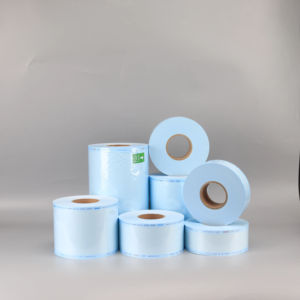 Rollo estéril de carrete plano de 100MM * 200M de diferentes tamaños para Hospital y clínica <span class=keywords><strong>dental</strong></span> con buena calidad - Product Image 5