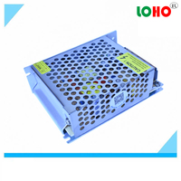 Tension d'entrée 220V~110VAC, sortie simple 24V 2A 2.5A 50W 60W, haute efficacité avec garantie de 3 ans pour les modules de guirlandes lumineuses LED