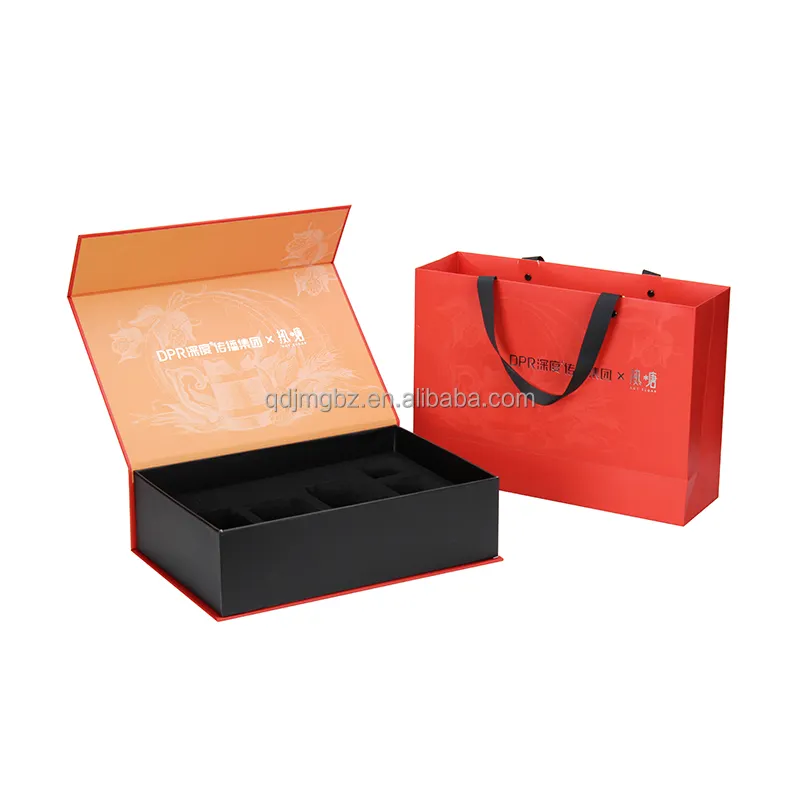 Großhandel hochwertige leere Geschenkboxen einzigartige faltbare magnetische Brautjungfer-Geschenkbox für Damen