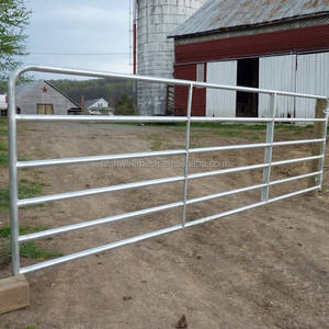 Hoge Kwaliteit Duurzame Gegalvaniseerde Metalen Vee Pen Panelen Moderne Draagbare Vee En Schapen Hek Poorten Met Koolstofstaal Frame - Product Image 6