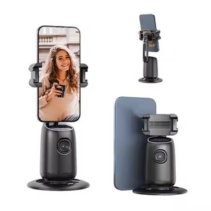 Trípode de seguimiento facial automático barato rotación de 360 grados soporte de teléfono de disparo inteligente AI para transmisión en vivo Video Selfie Stick Gimbal - Product Image 2