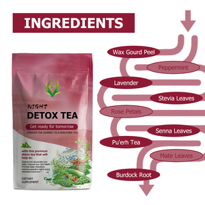 Té Desintoxicante Nocturno de Marca Privada en Bolsitas, Limpia y Rejuvenece el Cuerpo, Mejora la Salud de la Piel, Promueve la Relajación Profunda, Disfruta de Noches Tranquilas - Product Image 4
