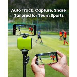 Caméra sportive XbotGo Chameleon Ai Auto 4K 60FPS avec télécommande pour la diffusion en direct des sports d'équipe - Product Image 2
