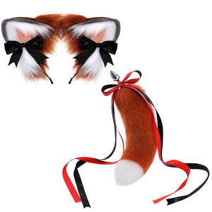 Plug Anale a Forma di Coda di Volpe, Giocattoli Sessuali, Plug Anale in Metallo con Fiocco Carino, Cerchietti con Orecchie di Gatto Morbide, <span class=keywords><strong>Accessori</strong></span> <span class=keywords><strong>Erotici</strong></span> per Coppie - Product Image 6