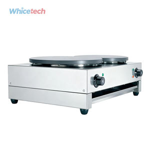 Krep makinesi yapışmaz elektrik kalbur WH-2E ticari paslanmaz çelik ticari mutfak için gözleme yapımcısı Tortilla basın - Product Image 2