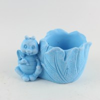 Vente en gros de mini pots de plantes biodégradables Green Life personnalisés pour le jardin en ciment