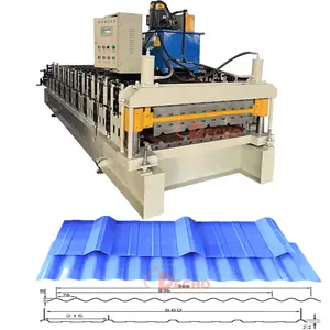 2024 New Trapezoidal Corrugated Double Layer Plate Roof Roll Forming Machine
