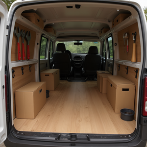 5005 crochets C/VW pour l'organisation du rangement de marchandises dans les fourgons - Product Image 3