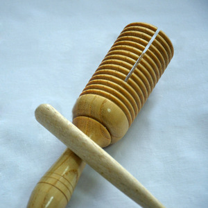 Tube sonore simple en bois Orff pour la vente en gros, instrument de percussion, jouet éducatif musical pour enfants - Product Image 3